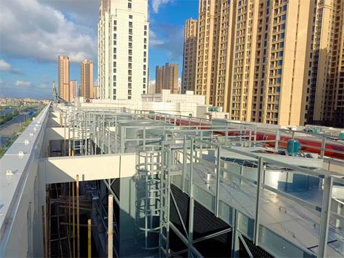 玻璃鋼冷卻塔噪聲的主要原因和解決方法